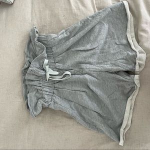 A/OK High Waisted Shorts with Bib